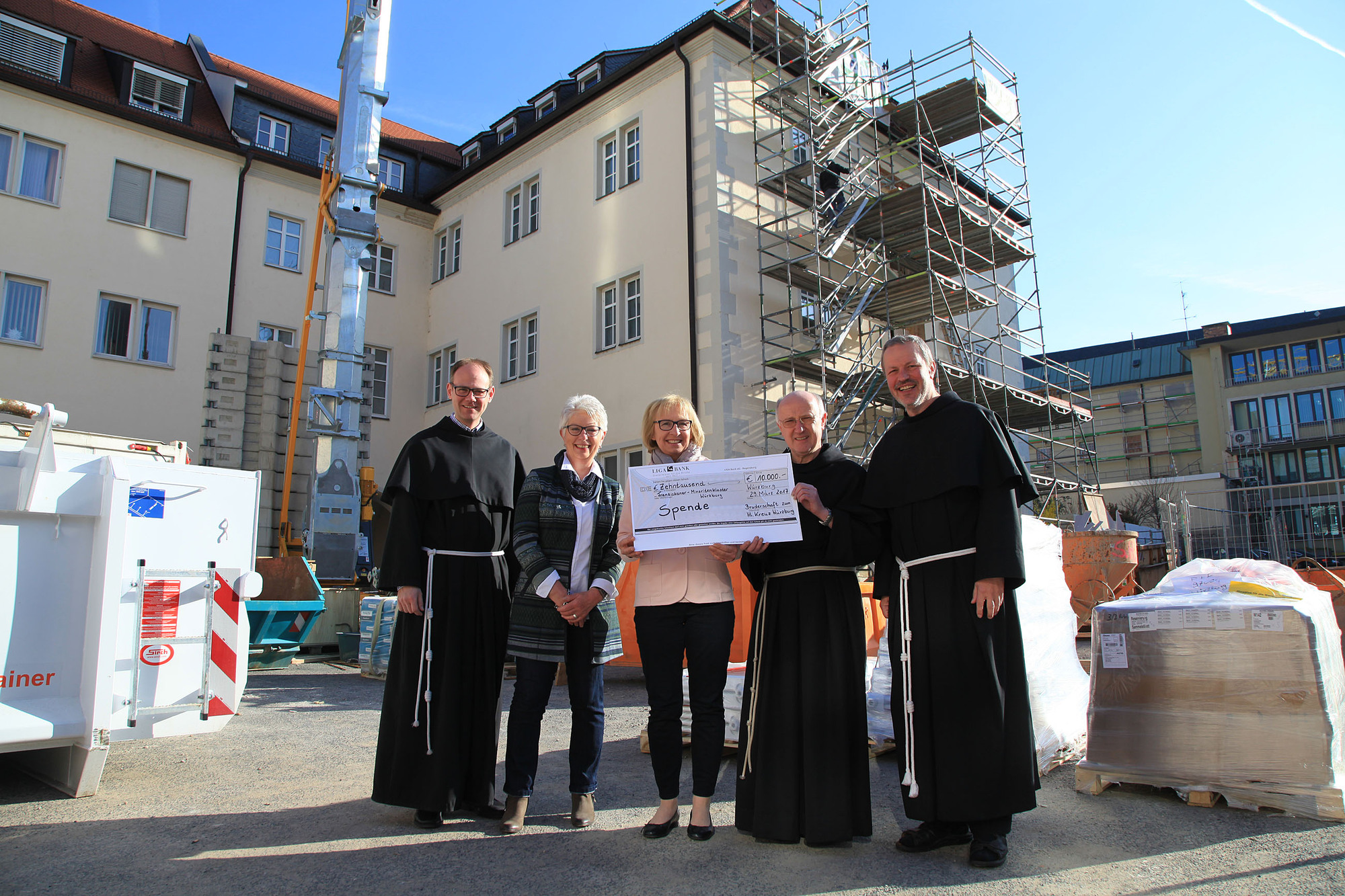 Spendenübergabe